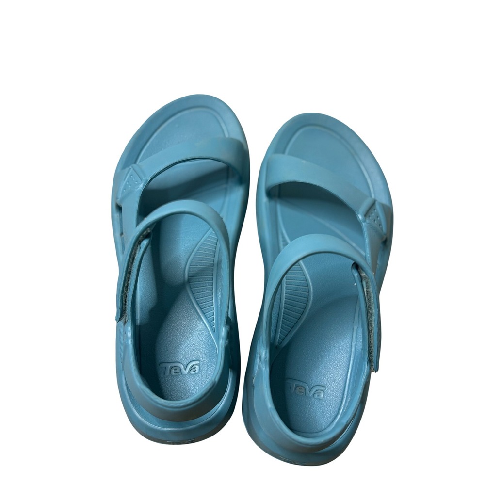 Teva Hurricane Drift Blue EVA Water Sandals Womens 9 Mens 7 Lightweight Float - Picture 3 of 6
